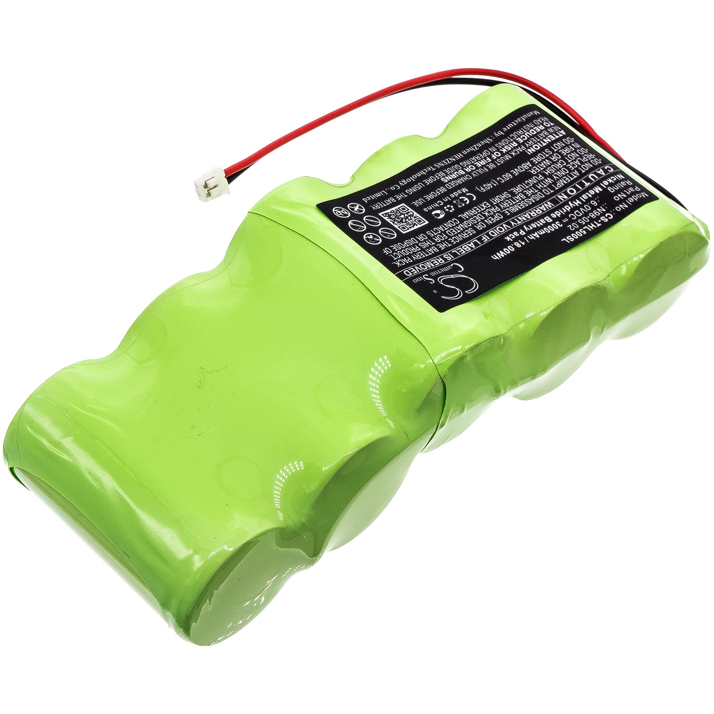 3000mAh 10-07653, N98-05.02 Battery for Theis TIL 40, TIL 40 HV, TPL 400, TPL 50 HV