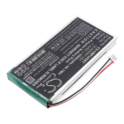 5500mAh 10-000007-001, 11900748-00 Battery for Vivint CP01 Control Panel, V-MP2-345 Master Control Panel