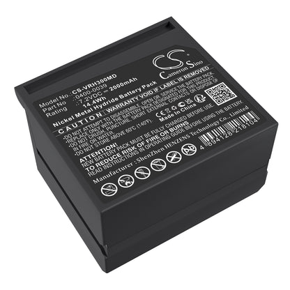 2000mAh 0400-0039 Battery for Verathon Bladerscan BVI 2500, Bladerscan BVI 3000