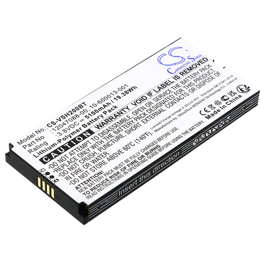 5100mAh 12047088-00, 10-600013-001 Battery for Vivint VS-SH2000-C00 Smart Hub Control Panel-SMAVtronics