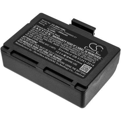 2600mAh ZR138, ZR138CR Battery for Zebra P1098850-00, P1098850-002, P1098850-01