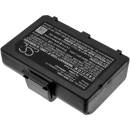 2600mAh ZR138, ZR138CR Battery for Zebra P1098850-00, P1098850-002, P1098850-01