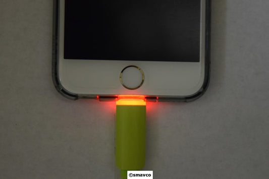 3ft Green Noodle Light up Lightning to USB Cable for Apple iPhone 11, iPhone 12, iPhone SE, iPhone 13, iPhone 13 Pro, iPad mini, iPad Air-SMAVtronics