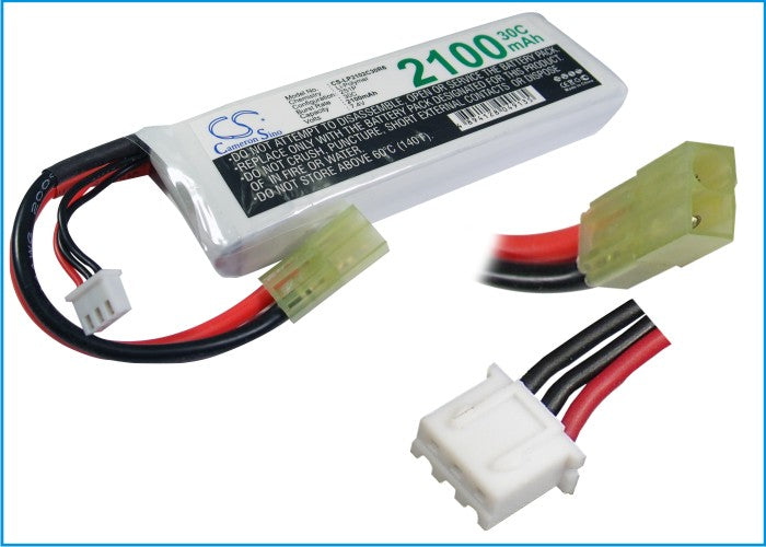 Battery for Remote Scale Boat (Discharge Plug: JST Connector, Charge Plug: JST-XH-2.54 AWG24)-SMAVtronics