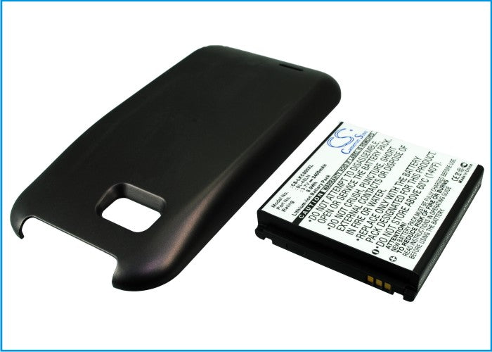 2400mAh BL-48LN Cover + High Capacity Battery LG myTouch Q 4G, myTouch Q, Gray C800-SMAVtronics