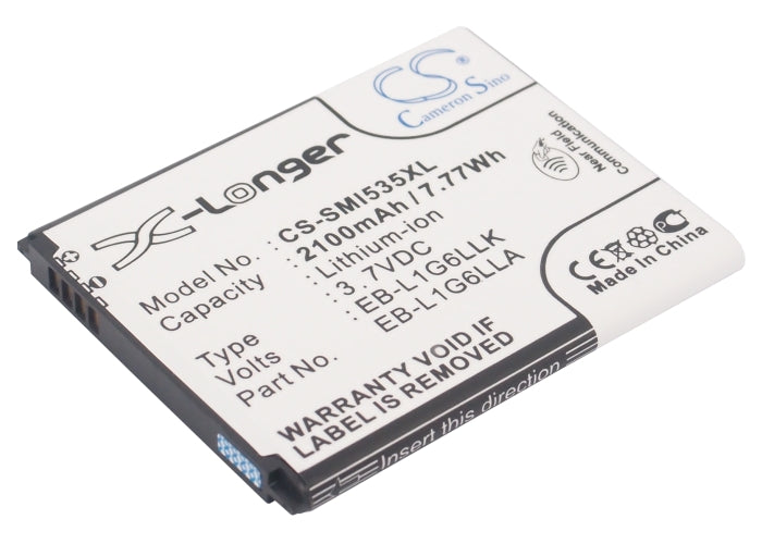 2100mAh High Capacity Battery Samsung T-MOBILE Galaxy S 3, Galaxy S III, Galaxy S3, Galaxy SIII, SGH-T999V-SMAVtronics