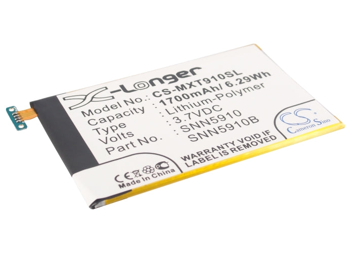 1700mAh EB20 Li-Polymer Battery Motorola MB886, MT875, MT887, MT917, Spyder-SMAVtronics