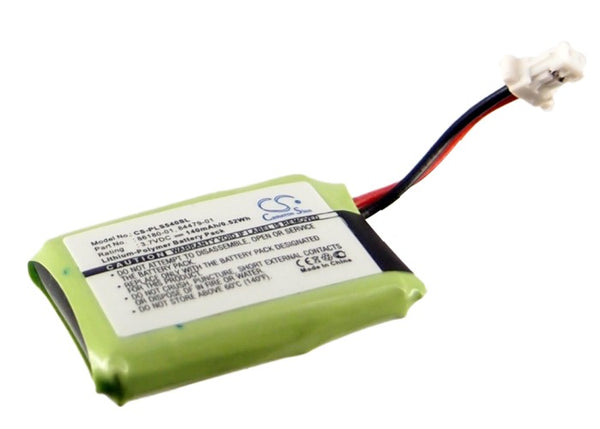 140mAh Li-Polymer 86180-01 Battery for Plantronics Savi CS540, Savi CS540A Wireless Headset