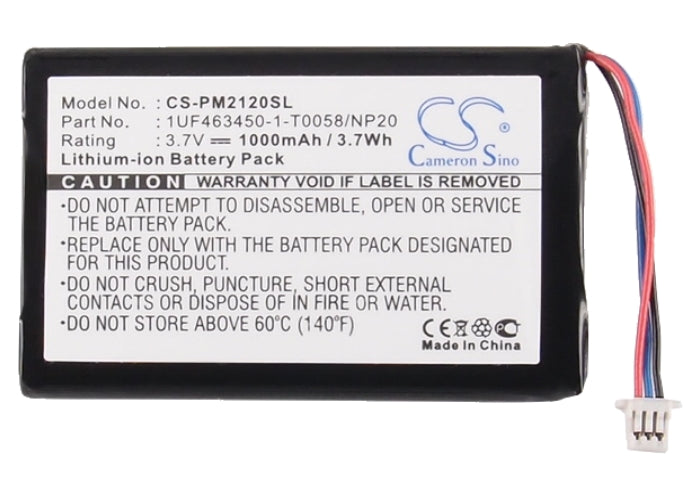 1000mAh 02404-0013-00 Battery Cisco Pure Flip F360, F360B Camcorder-SMAVtronics