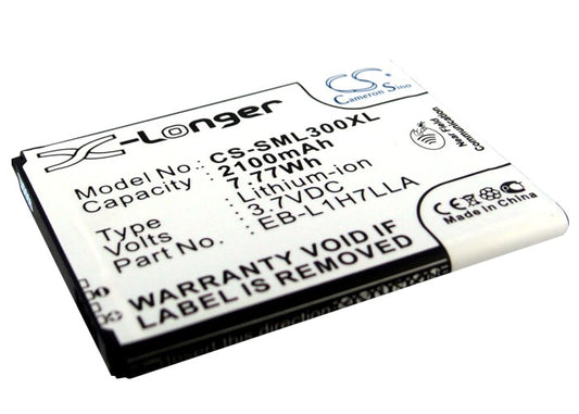 2100mAh EB-L1H7LLA Battery for USCELLULAR Samsung Galaxy Axiom, SCH-R830, SCH-R830ZSAUSC-SMAVtronics