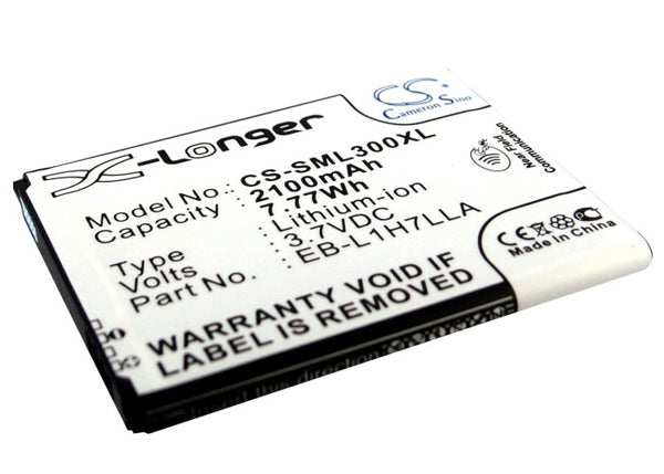 2100mAh EB-L1H7LLA Battery for USCELLULAR Samsung Galaxy Axiom, SCH-R830, SCH-R830ZSAUSC