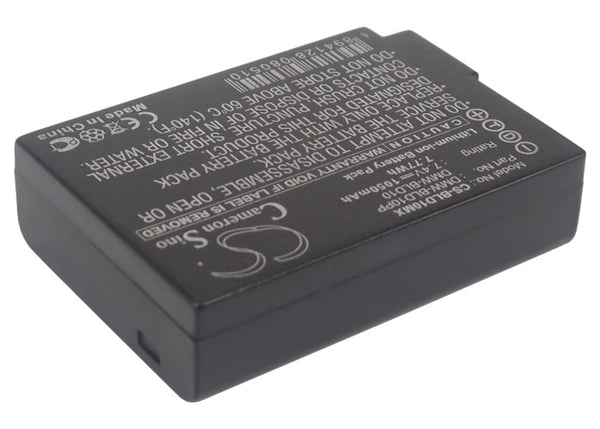 1050mAh DMW-BLD10 Battery for Panasonic Lumix DMC-GF2CR, Lumix DMC-GF2CS, Lumix DMC-GF2CW