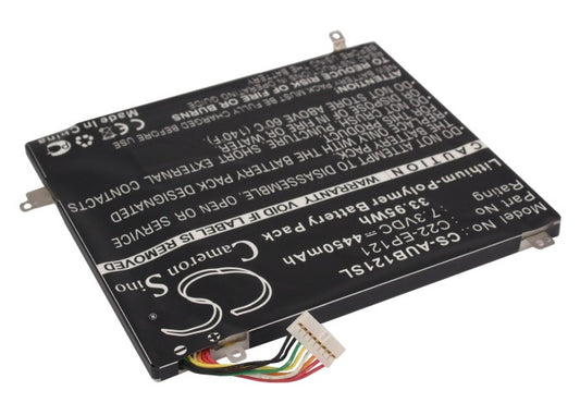 4450mAh C22-EP121 Li-Polymer Battery ASUS Eee Slate B121-1A001F, Eee Slate B121-1A008F, Eee Slate B121-1A010F-SMAVtronics