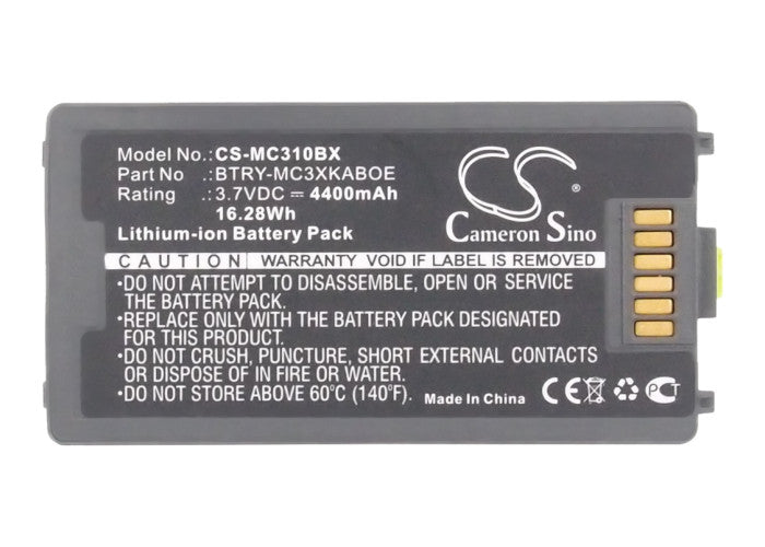 4400mAh 82-127912-01 Battery SYMBOL MC3190-RL2S04E0A, MC3190-RL4S04E0A, MC3190-SL4H12E0U-SMAVtronics