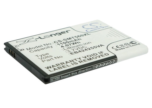 1100mAh AB463851BABSTD Battery Samsung USCELLULAR Character, Freeform 4, SCH-R390, SCH-R640-SMAVtronics