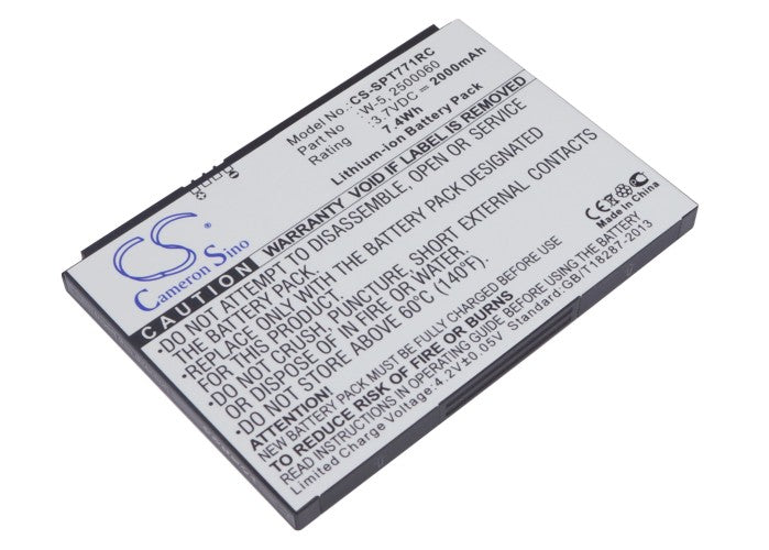 2000mAh W-5 Battery for Sprint AirCard 770S, AirCard 771-SMAVtronics