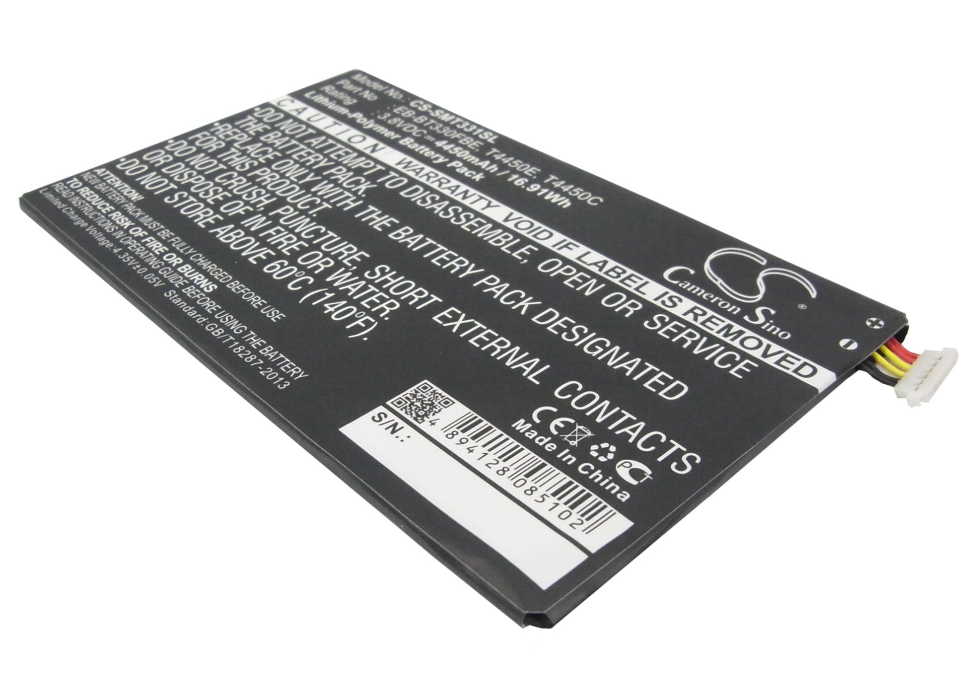 4450mAh EB-BT330FBE Battery for Samsung Millet, SM-T331, SM-T335, SM-T337V-SMAVtronics