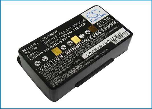 2200mAh Battery for Garmin GPSMAP 276 276c 296 396 496-SMAVtronics
