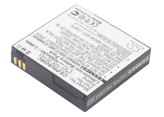 1050mAh Battery for Philips Pronto TSU-9200, TSU9200, TSU920037, TSU9200/37-SMAVtronics