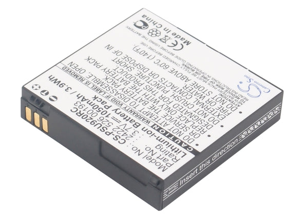 1050mAh Battery for Philips Pronto TSU-9200, TSU9200, TSU920037, TSU9200/37
