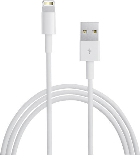 5 X WHITE 6 FT 8 Pin USB A to Lightning Cable for Apple iPhone 12 Pro, 12 Pro Max, iPhone 13, 13 Pro Max, iPhone 14, iPhone 14 Pro Max