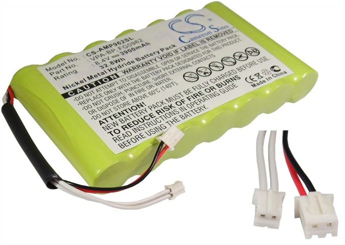 3900mAh Ni-MH Battery AMX Touchscreens VPW-GS, Viewpoint VPW-CP-SMAVtronics