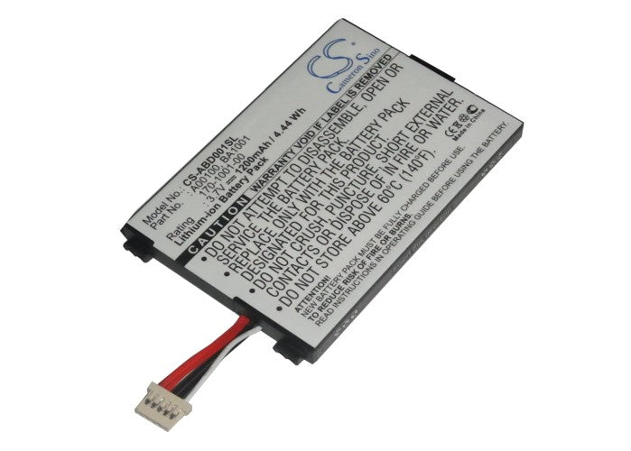 1200mAh Battery for Amazon Kindle, Amazon Kindle D00111 (P/N A00100, BA1001,170-1001-00)-SMAVtronics