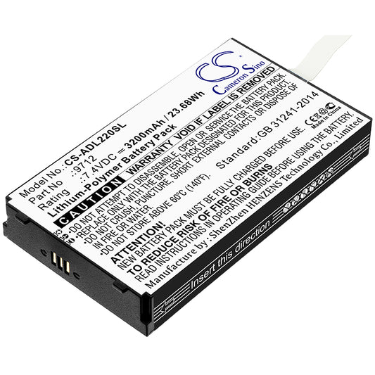 3200mAh 9712 Battery for Additel 22XA Multifunction Calibrator-SMAVtronics