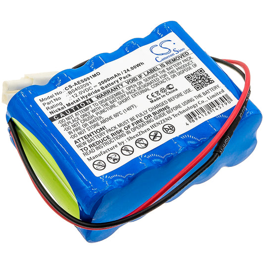 2000mAh B0402091 Battery for Aeonmed Solo Ventilator-SMAVtronics