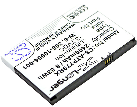 2400mAh 308-10005-01 High Capacity Battery for Netgear AT&T Unite Express AC779S-SMAVtronics