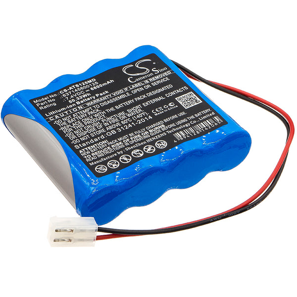 6800mAh 637145600125 Battery for Atmos Emergency Suction