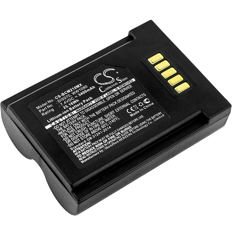 3400mAh DI5070, WW1090 High Capacity Battery for BCI SpectrO2 10, SpectrO2 20, SpectrO2 30 Pulse Oximeter-SMAVtronics