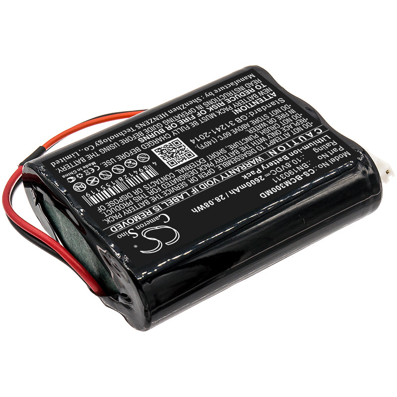 2600mAh BN190311 Battery for Bionet BM3, BM3Vet, BM5Vet Next Monitor-SMAVtronics