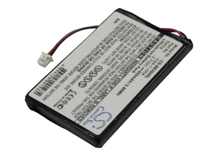 800mAh CGA-1-105A Battery for CASIO Cassiopeia BE-300, BE-500-SMAVtronics
