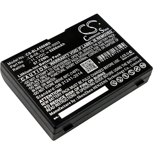5200mAh LB-08, 12-100-0003 Battery for Biolight Bolate A5, A6, A8, Q3, V6, F90, E70-SMAVtronics