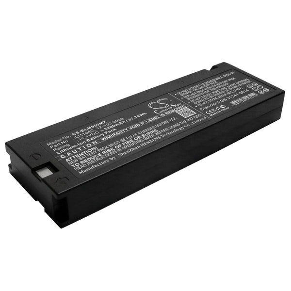 3400mAh LI1104C, 12-100-0006 High Capacity Battery for Biolight Moniteur M8000, M8000A, M9000, M9000A, M9500, M69, Argus LMS-10, Bionics BPM-770