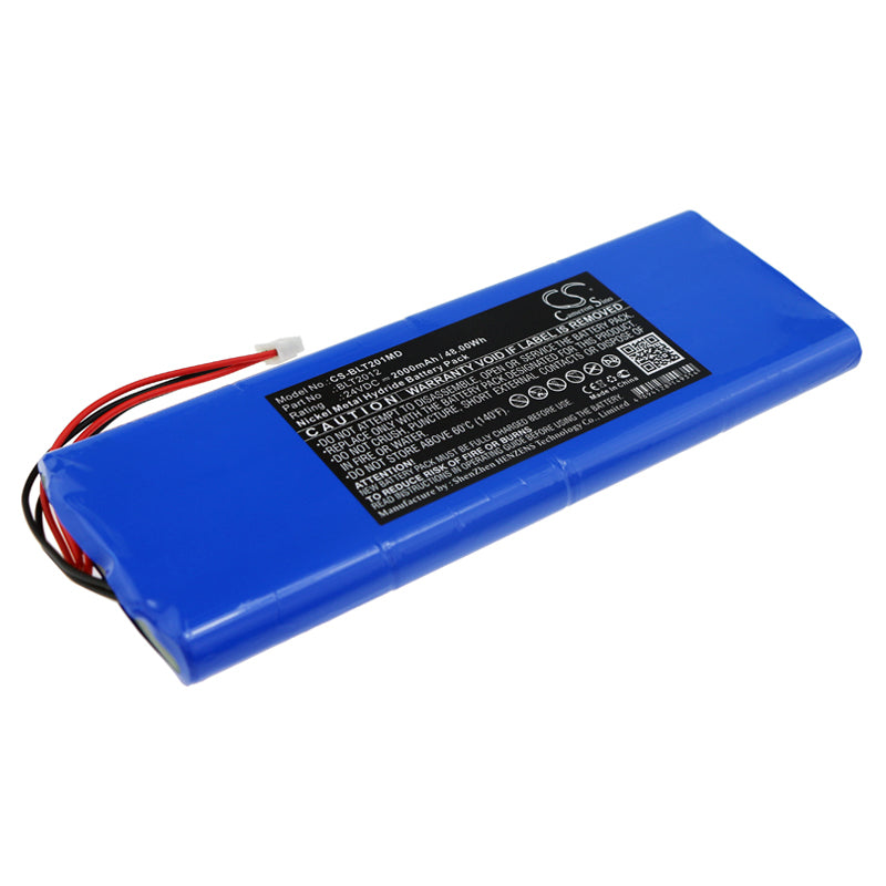 2000mAh BLT2012 Battery for Biolat Twelve lead ECG-SMAVtronics