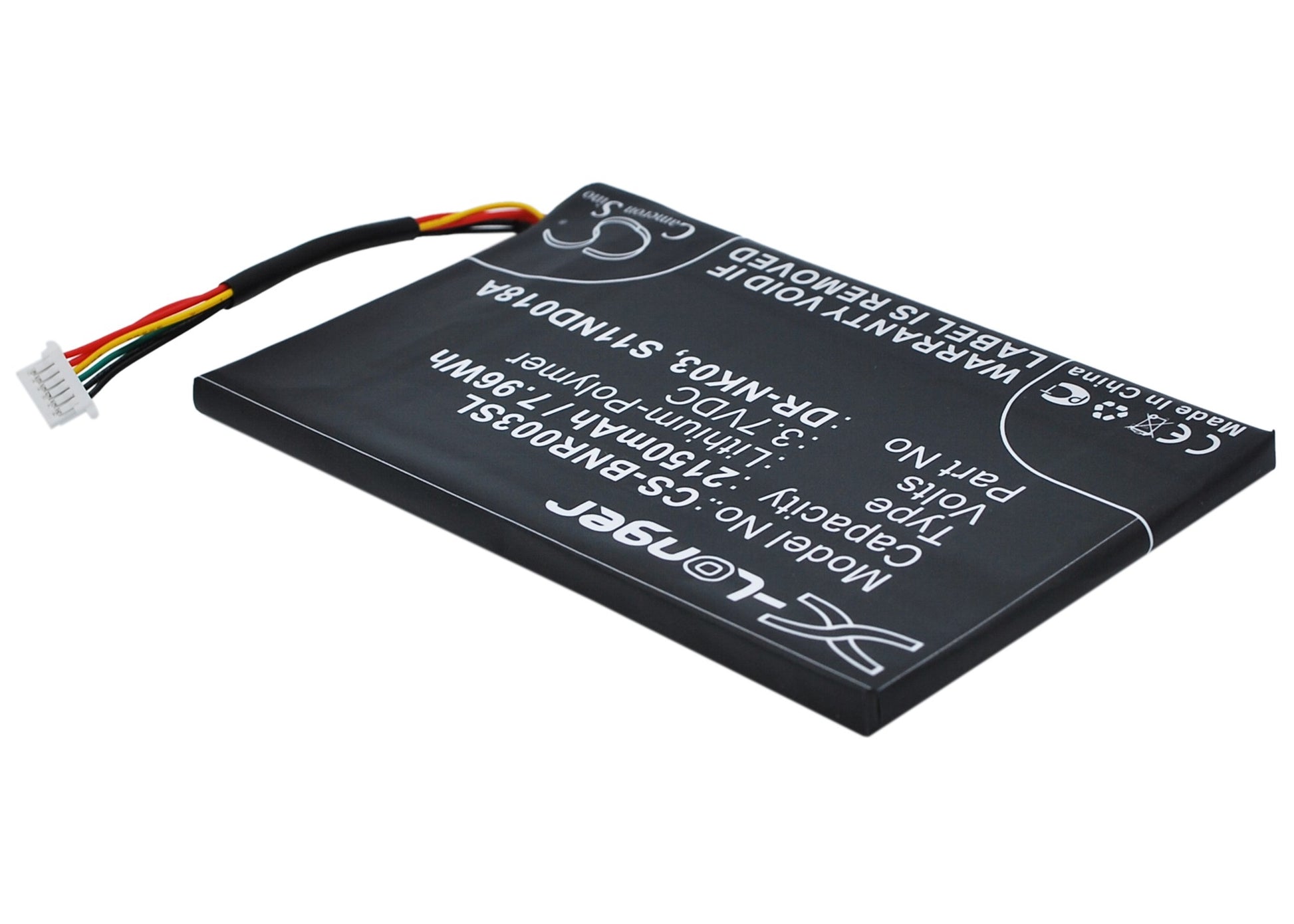 Replacement DR-NK03 Battery for Barnes & Noble Nook Simple Touch 6" BNTV350, BNRV300-SMAVtronics