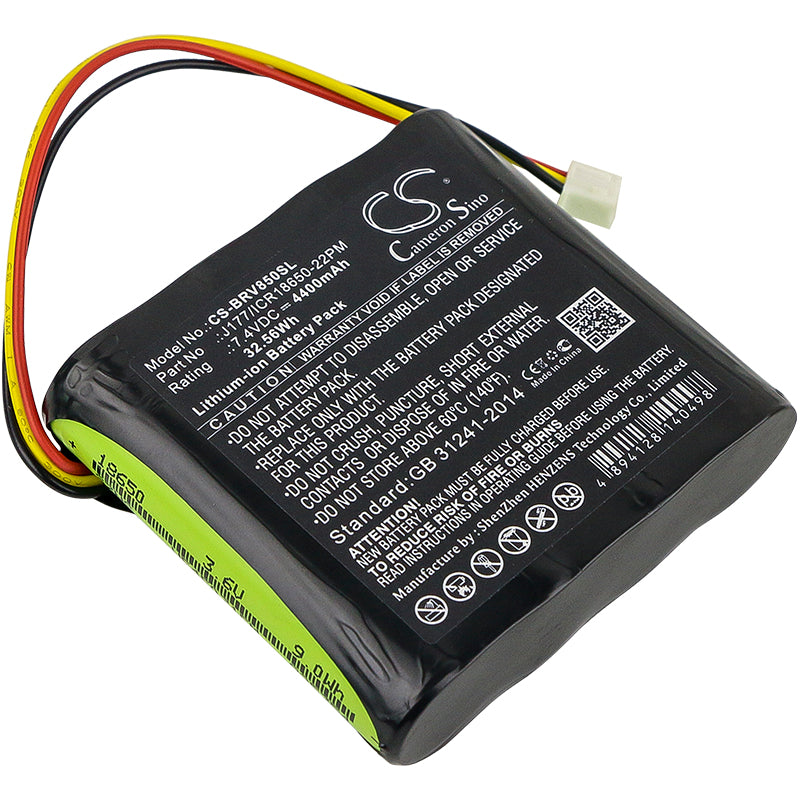 4400mAh AE18650CM1-22-2P2S, J177/ICR18650-22PM Battery for Braven 850, BRV-HD, Klipsch KMC1-SMAVtronics