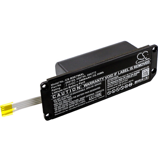 3400mAh 088772, 088789, 088796 High Capacity Battery for Bose Soundlink Mini 2-SMAVtronics