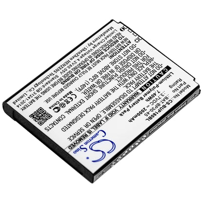 2000mAh BAT-BP30-45 Battery for Bluebird BP30, BM180-SMAVtronics