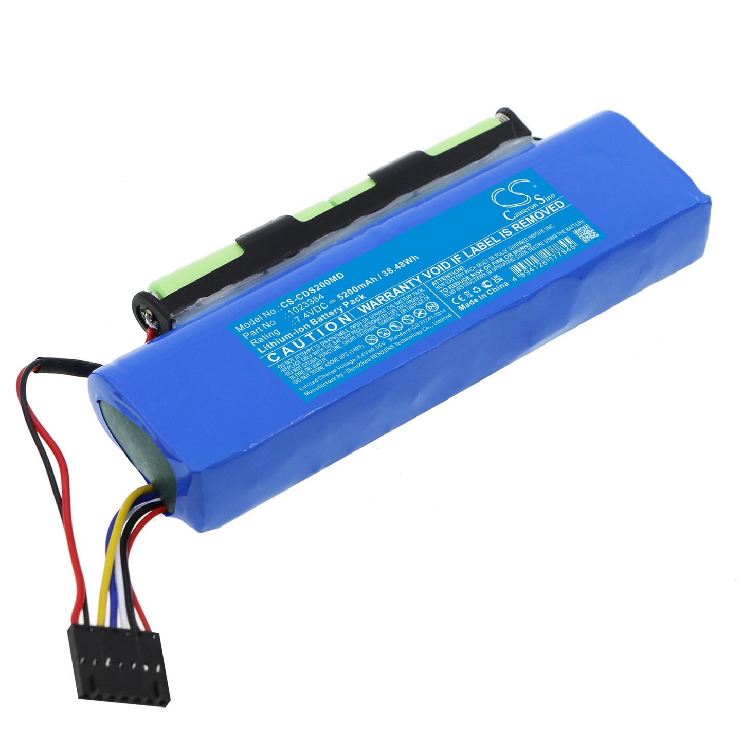 5200mAh 1023384 Battery for Circadiance SmartMonitor 2PS, SmartMonitor 2PSL-SMAVtronics