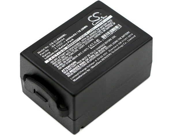 4400mAh BA-0064A4, BCP60ACC00002, BCP60ACC00106 Battery for CipherLab CP60, CP60G