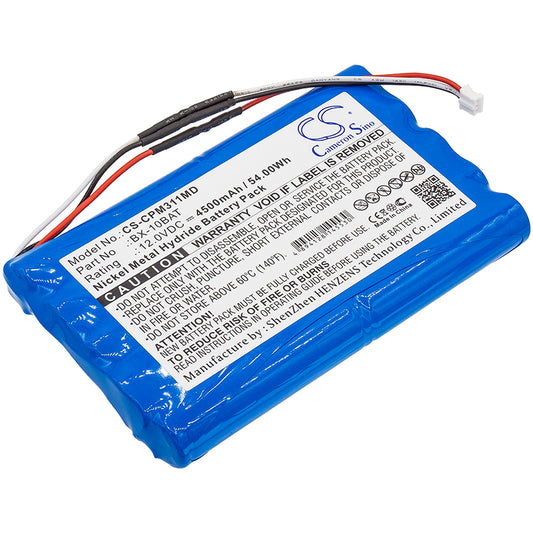 4500mAh BX-10BAT Battery for Colin Medical Press-Mate Pal 3110, Press-Mate Pal 3110P-SMAVtronics