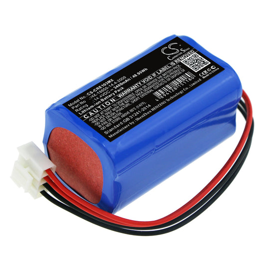 3400mAh HX-18650-14.4-2000 High Capacity Battery for Carewell ECG-1103, ECG-1103B, ECG-1103G, ECG-1103L, ECG-1106-SMAVtronics