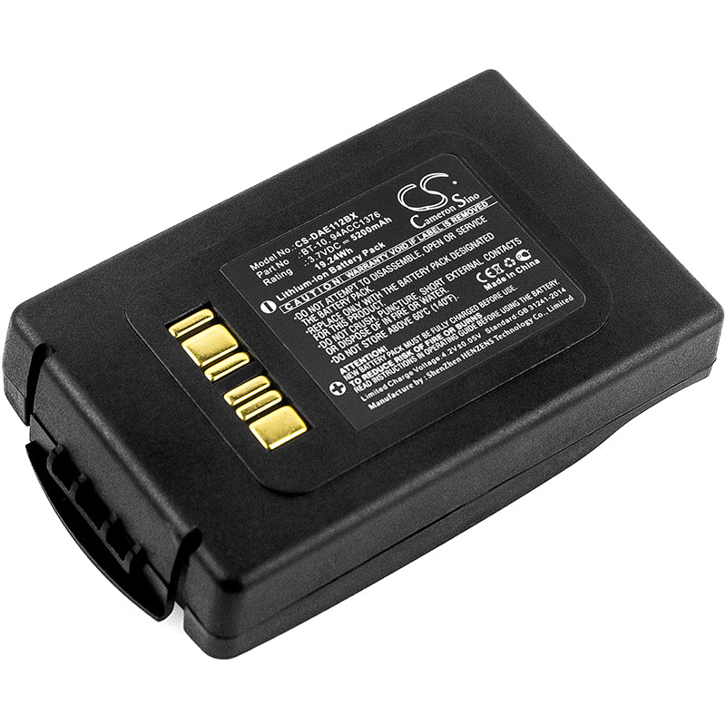 5200mAh 94ACC1376, 94ACC1377, BT-10 Battery for Datalogic ELF-SMAVtronics