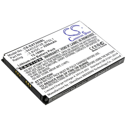 3200mAh 3H21-00000491, 94ACC0128, BTDL1 Battery for Datalogic Axist, DL-Axist-SMAVtronics