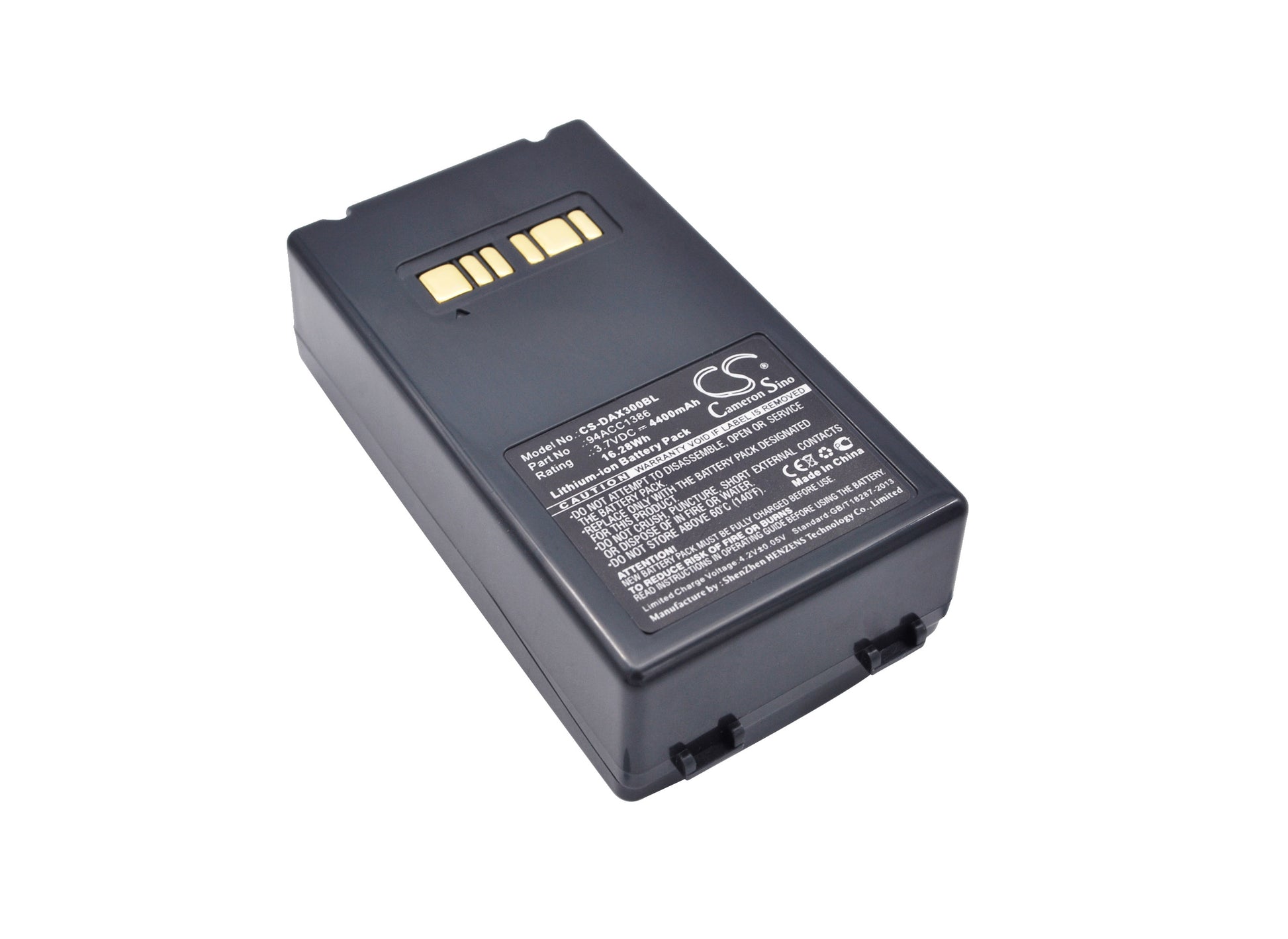 4400mAh 94ACC1386, BT-26 Battery for Datalogic Falcon X3, X3 Plus, X3+, Falcon X4-SMAVtronics