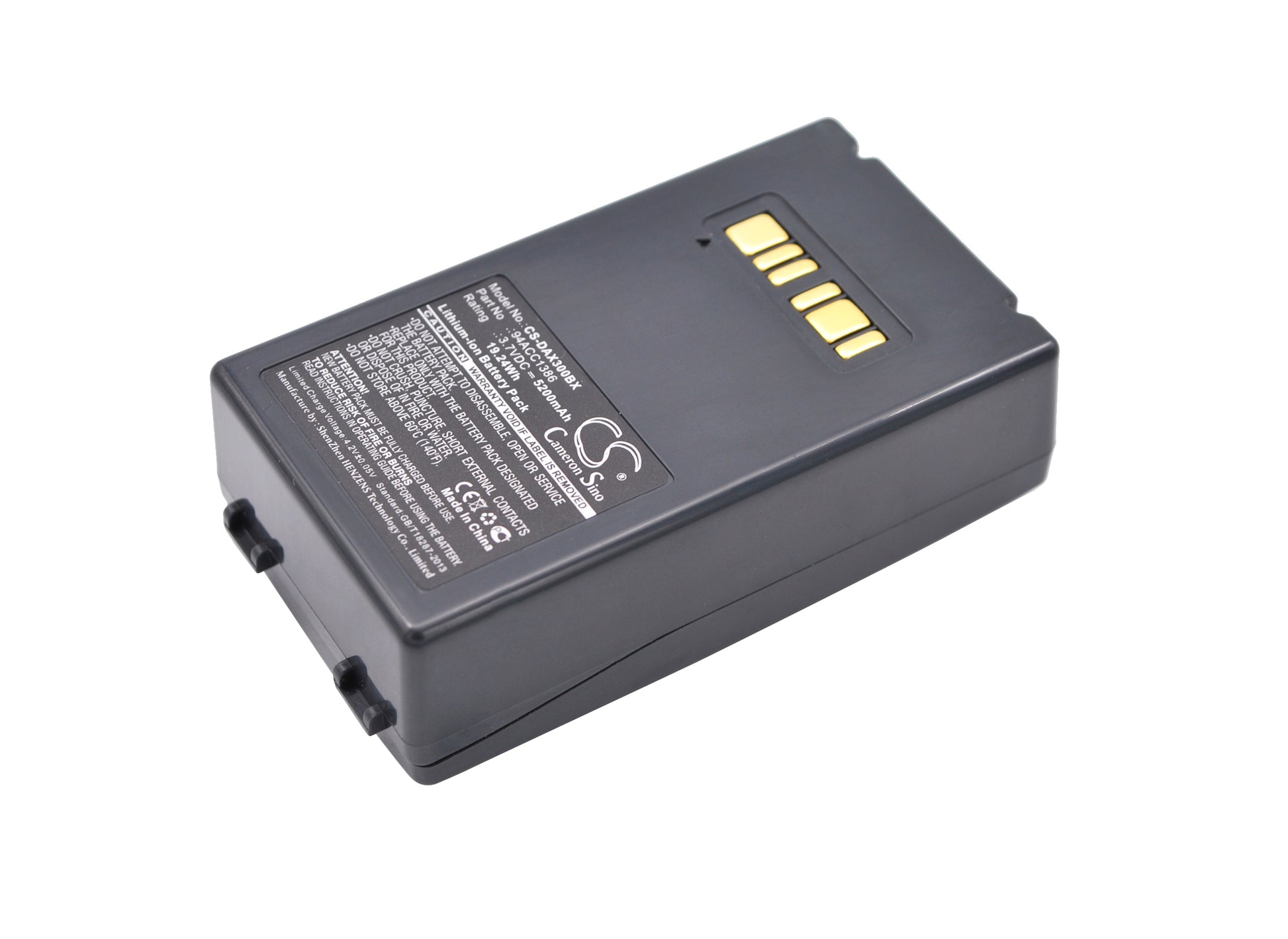 5200mAh 94ACC1386, BT-26 Battery DATALOGIC Falcon X3, X3 Plus, Falcon X3+, Falcon X4-SMAVtronics