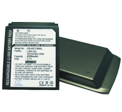2250mAh High Capacity Battery with cover Dopod C730W, C730, HTC S630, SoftBank X02HT-SMAVtronics
